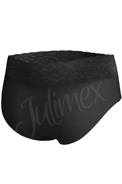 Hladké kalhotky kombinované s krajkou Julimex Hipster