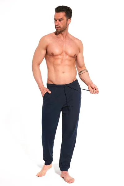 Pánské bavlněné kalhoty k pyžamu Cornette