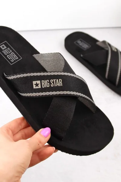 Stylové dámské žabky Big Star Black