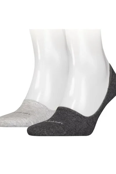 Calvin Klein Footie Mid Cut 2P ponožky FM76