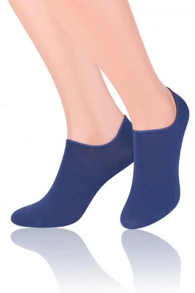 Dámské ponožky Invisible UN318 dark blue - Steven (tmavě modrá)