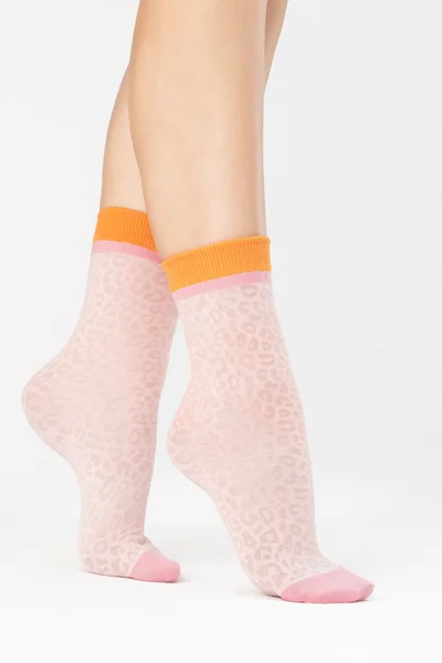 Dámské ponožky Purr QB899 Rose Baletto-Orange - Fiore