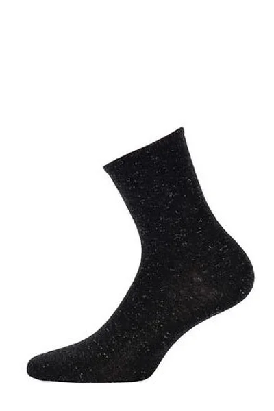 Vystínované dámské ponožky Wola E133