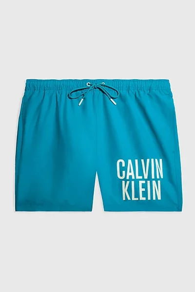 Světle modré pánské koupací šortky Calvin Klein