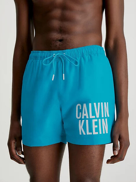 Světle modré pánské koupací šortky Calvin Klein, M i10_P61772_2:91_