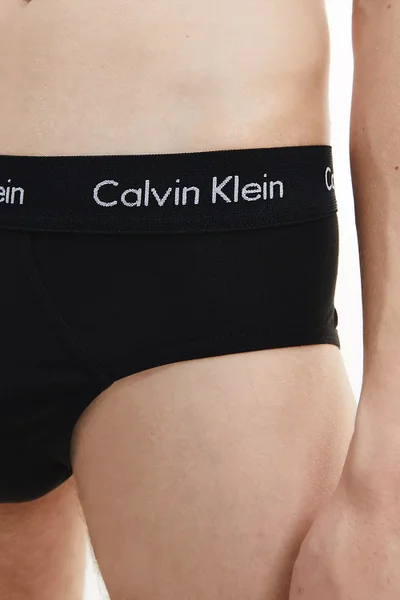 Bavlněné pánské slipy 5ks Calvin Klein černé