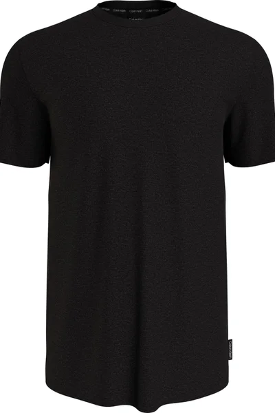 Černé pánské spodní tričko s krátkým rukávem Calvin Klein