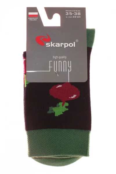 Barevné unisex ponožky Skarpol