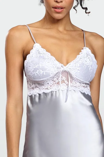 Dámská košilka Harper Silver chemise - Dkaren