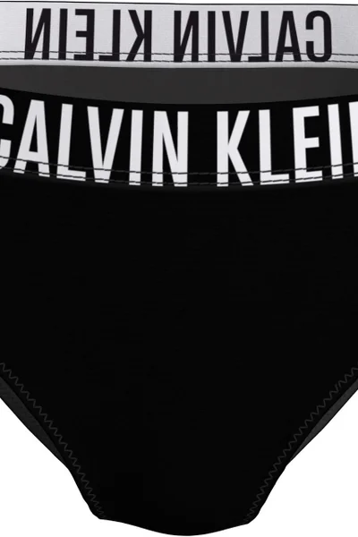 Spodní díl plavek v černé barvě Calvin Klein