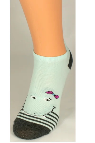 Dámské ponožky se zvířátkem Bratex Ona Classic 0242