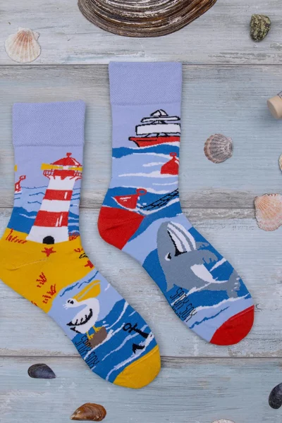 Dámské ponožky Spox Sox Mořské (barva multicolor)
