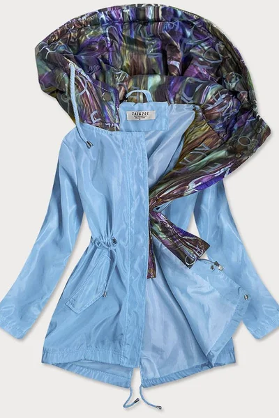 Vícebarevná dámská bunda s ozdobnou kapucí G892 ZAC&ZOE