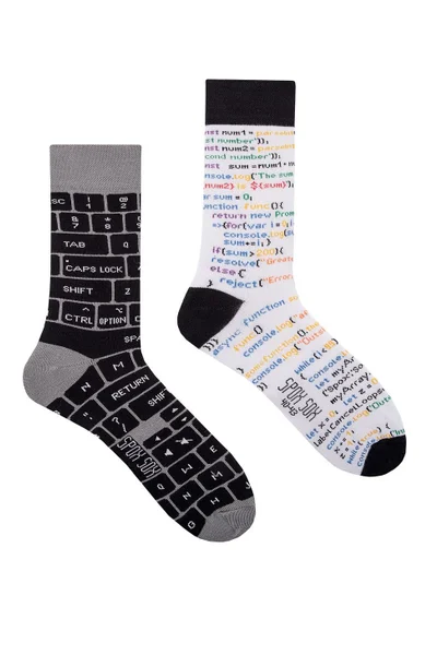 Dámské ponožky Spox Sox Informatici (barva multicolor)