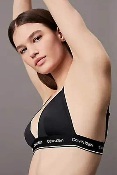 Dámská trpjúhelníková plavková podprsenka Calvin Klein