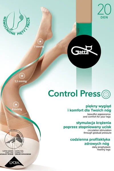 Dámské punčochy Gatta Control Press CV833