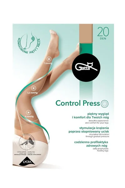 Dámské punčochy Gatta Control Press CV833