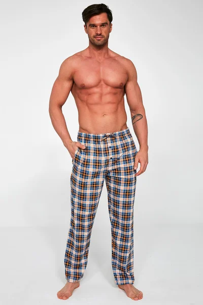 Pánské pyžamové kalhoty Cornette B196 L888 S-2XL (jeans)