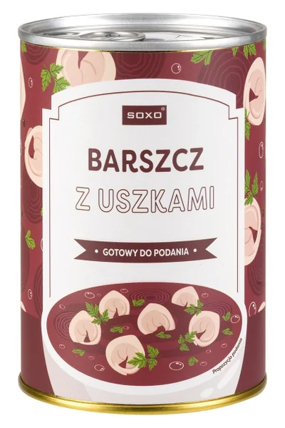 Pánské boxerky Soxo v konzervě - boršč