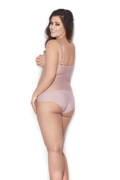 Dámské stahovací body Glam body pink - Mitex (barva Růžová)