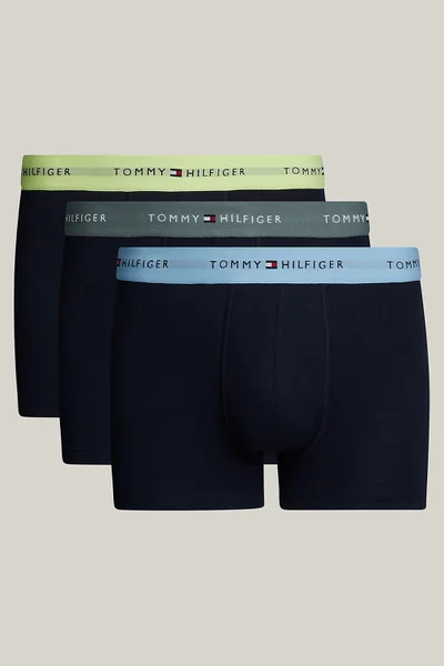 Pánské boxerky 3ks tmavě modré - Tommy Hilfiger