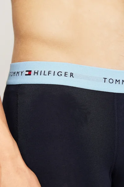 Pánské boxerky 3ks tmavě modré - Tommy Hilfiger