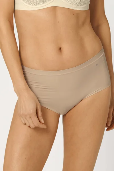 Dámské kalhotky Smart Micro Maxi EX - tělové - Triumph (barva NUDE BEIGE)