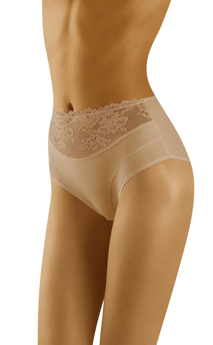 Dámské kalhotky Eco-Hi bottom Beige - Wol-Bar, M i556_48306_92_34