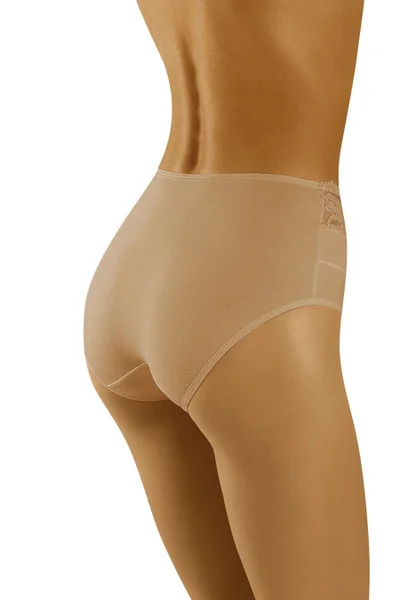 Dámské kalhotky Eco-Hi bottom Beige - Wol-Bar