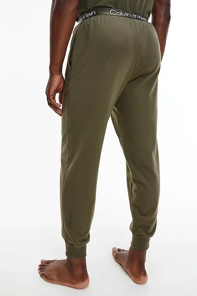 Pánské tepláky Jogger RG186 - RBN - Khaki - Calvin Klein