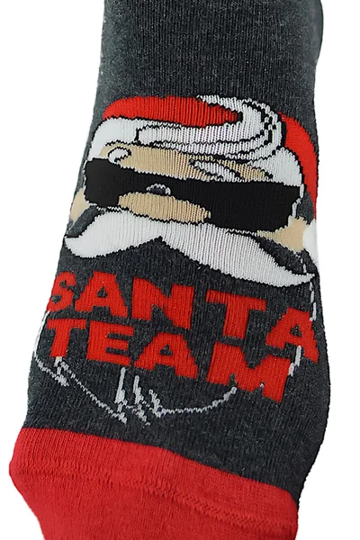 Unisex vánoční vysoké ponožky Noviti Santa Team