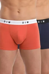 Pánské boxerky 2 ks DIM BOXER ORIGINAL 2x - DIM - oranžová