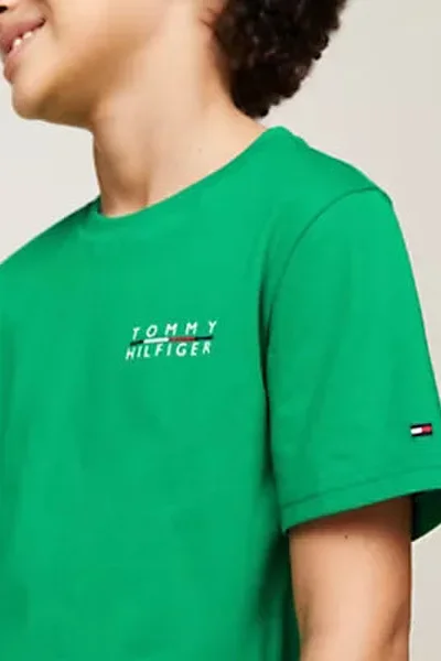 Pohodlné bavlněné dětské tričko Tommy Hilfiger 2ks