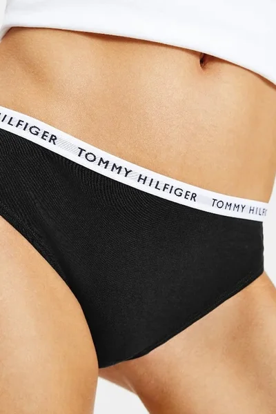 Dámská bavlněná tanga Tommy Hilfiger 3ks