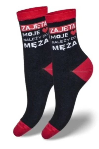 Dámské vzorované ponožky Milena 200
