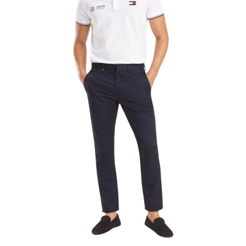 Stylové pánské kalhoty Tommy Hilfiger tmavě modré, 32/32 i476_25519668