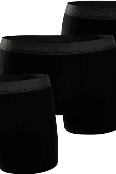 Černé pánské boxerky 3ks Tommy Hilfiger