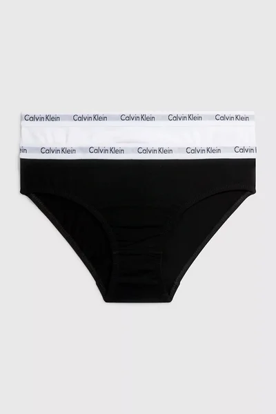 Bavlněné kalhotky pro dívky 2ks Calvin Klein