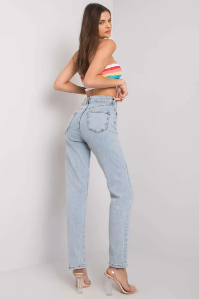 Pánské úzké džíny s vysokým pasem FPrice