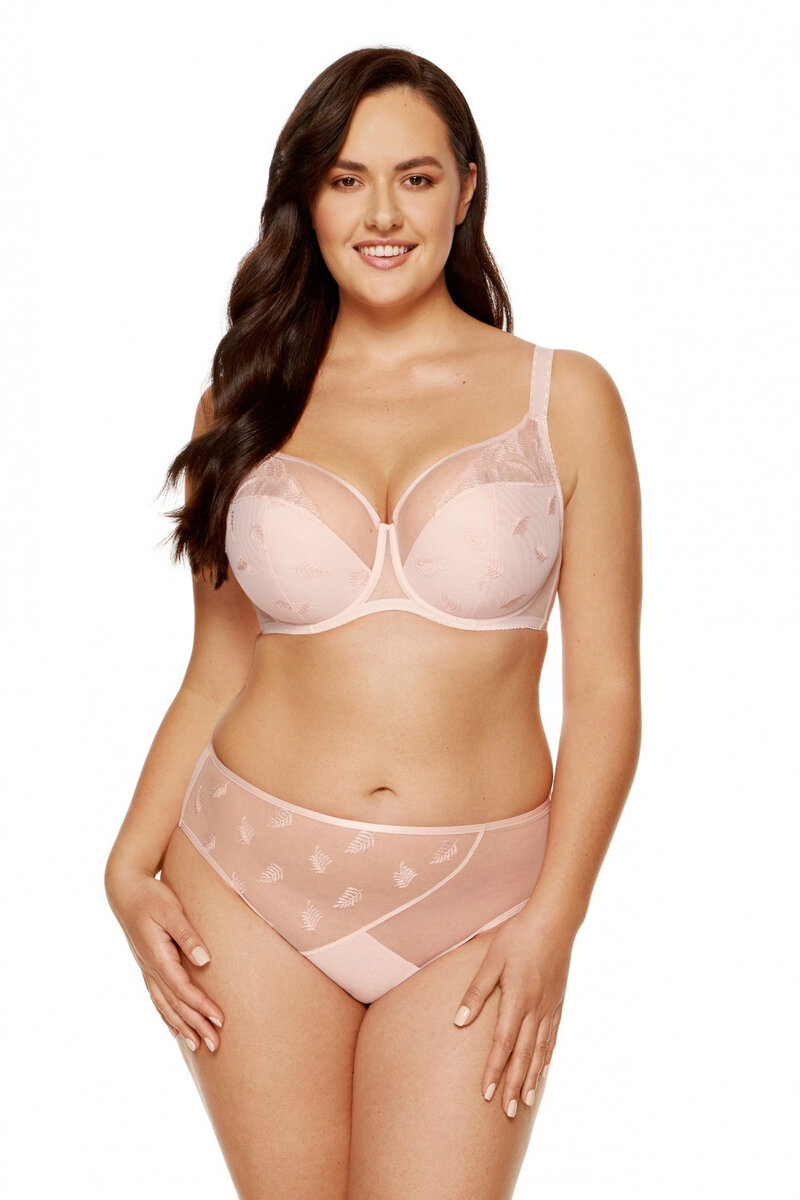 Plus size růžové dámské kalhotky Gorteks, 46 i240_186882_2:46