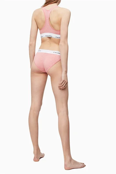 Růžové spodní kalhotky Calvin Klein 3787