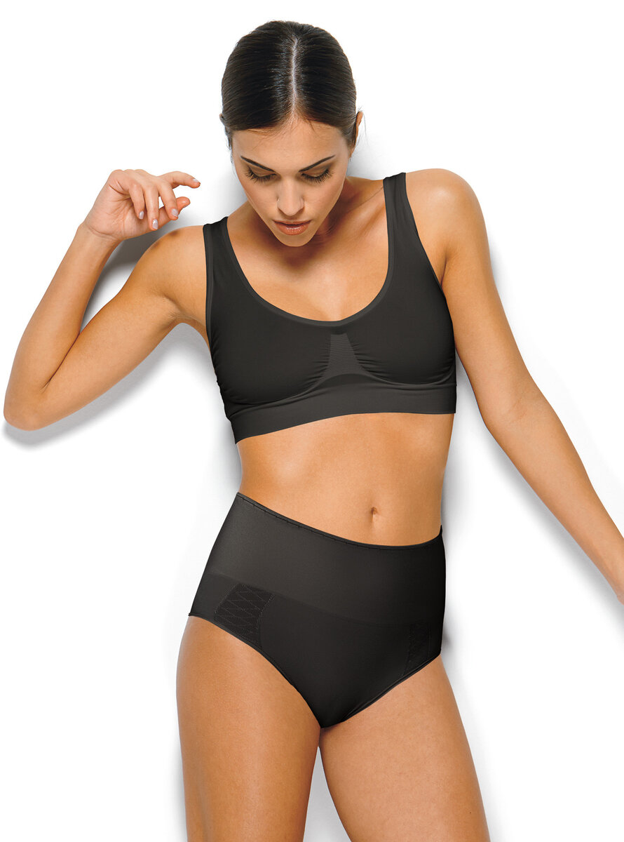 Dámská formující bezešvá podprsenka Comfortbra Bodyeffect Barva:, Černá, Velikost M/L i501_110577_NERO_M_L