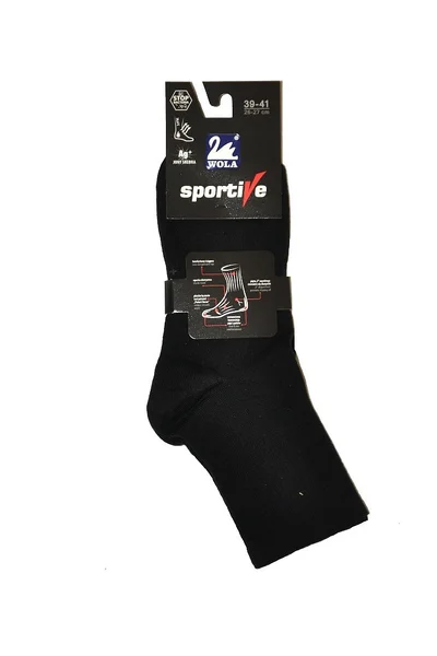 Pánské krátké ponožky s ionty stříbra Wola Sportive W943N5