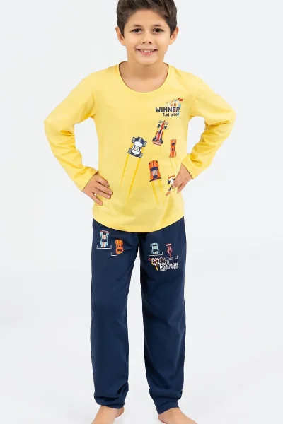 Dětské pyžamo dlouhé Vienetta Formule