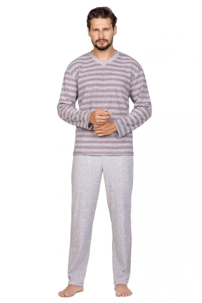 Pánské pyžamo Regina M451 dłr M-XL