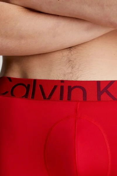 Červené pánské boxerky Calvin Klein