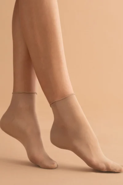 Dámské nude silonkové ponožky Fiore