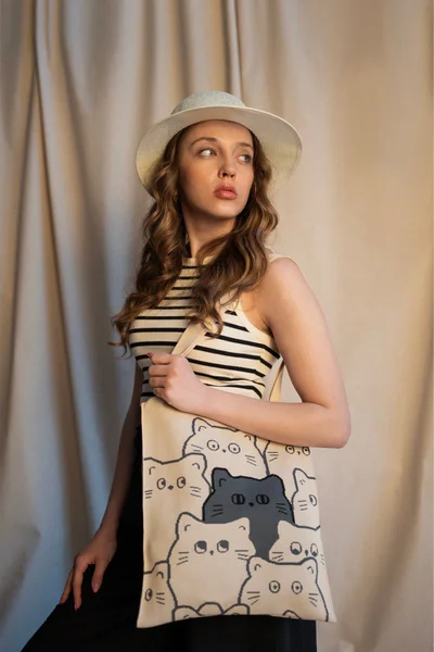 Art of Polo Shopper Taška Ecru