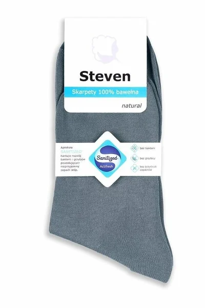 Pánské bavlněné ponožky Steven art.055