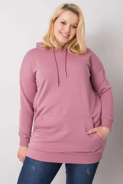 Dámská bavlněná mikina plus size FPrice